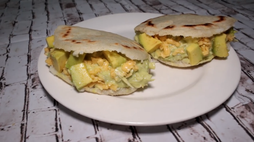 Receta Arepa Reina Pepiada Arepa Tradicional Venezolana F Cil